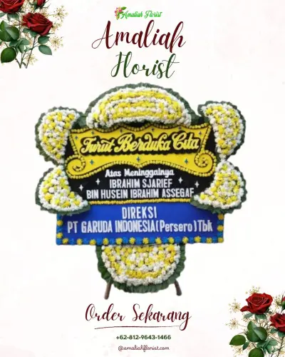 Papan Bunga Duka di Cimunding